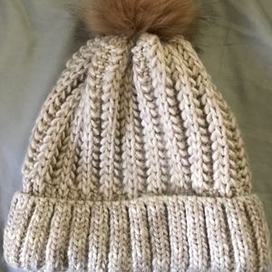 Lane Bryant Pom Pom hat